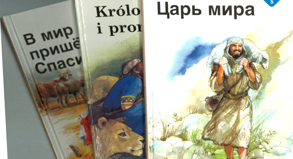 In Polnisch und Russisch: Biblische Geschichten für Kinder