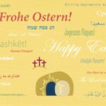 Karte Frohe Ostern